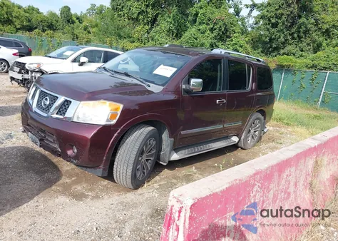 2015 Nissan Armada Sl from USA, damaged, VIN 5N1BA0ND7FN600300